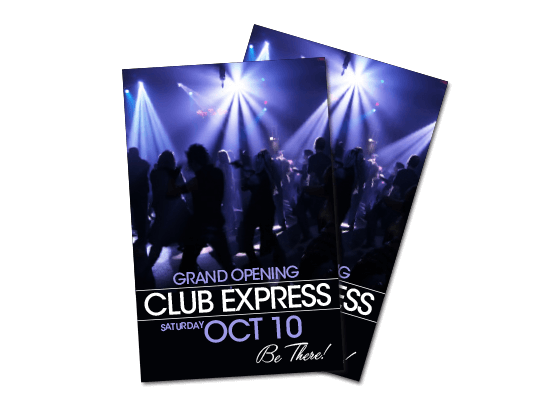 custom nightclub flyers