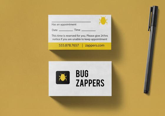 yellow theme apppontment cards