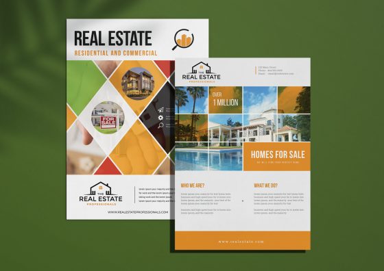 real estate sell sheets
