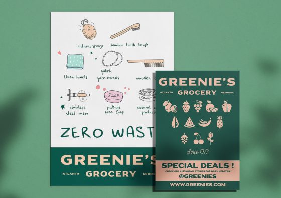 custom leaflets groceries